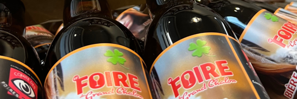 <h3>Découvrez la bière de la Foire du Grand Chalon</h3>