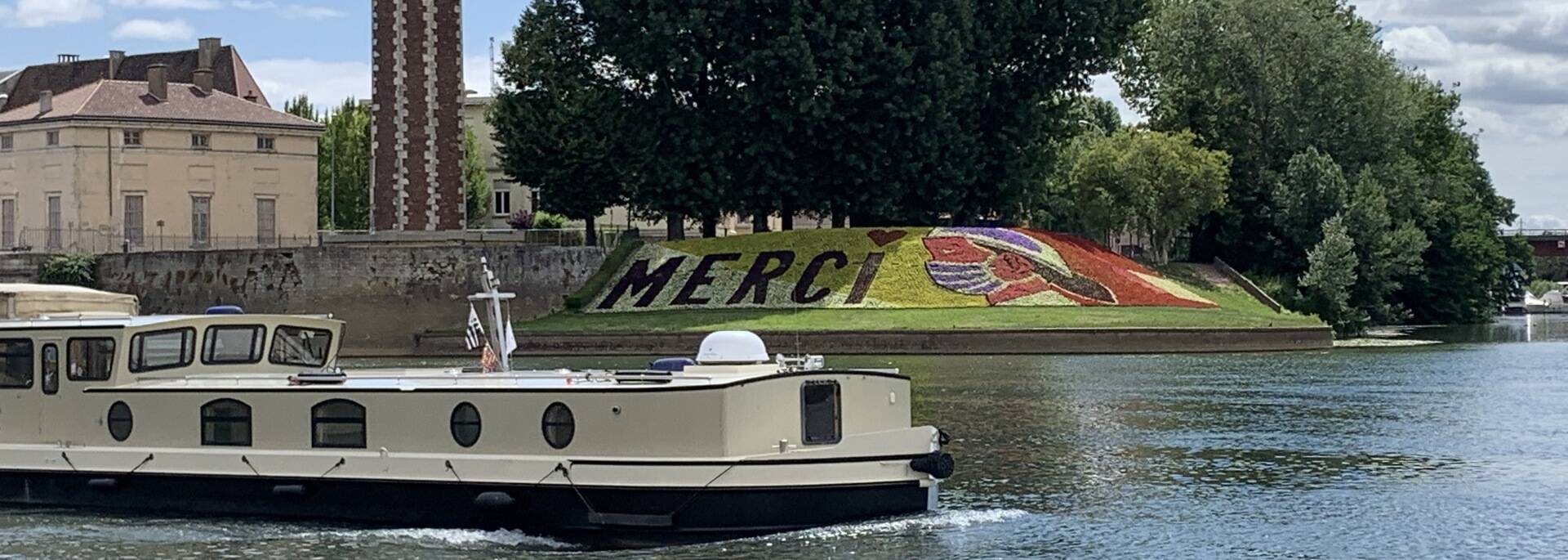 Quais de Saône et cœur de ville de Chalon sur Saône, tour du Doyenné