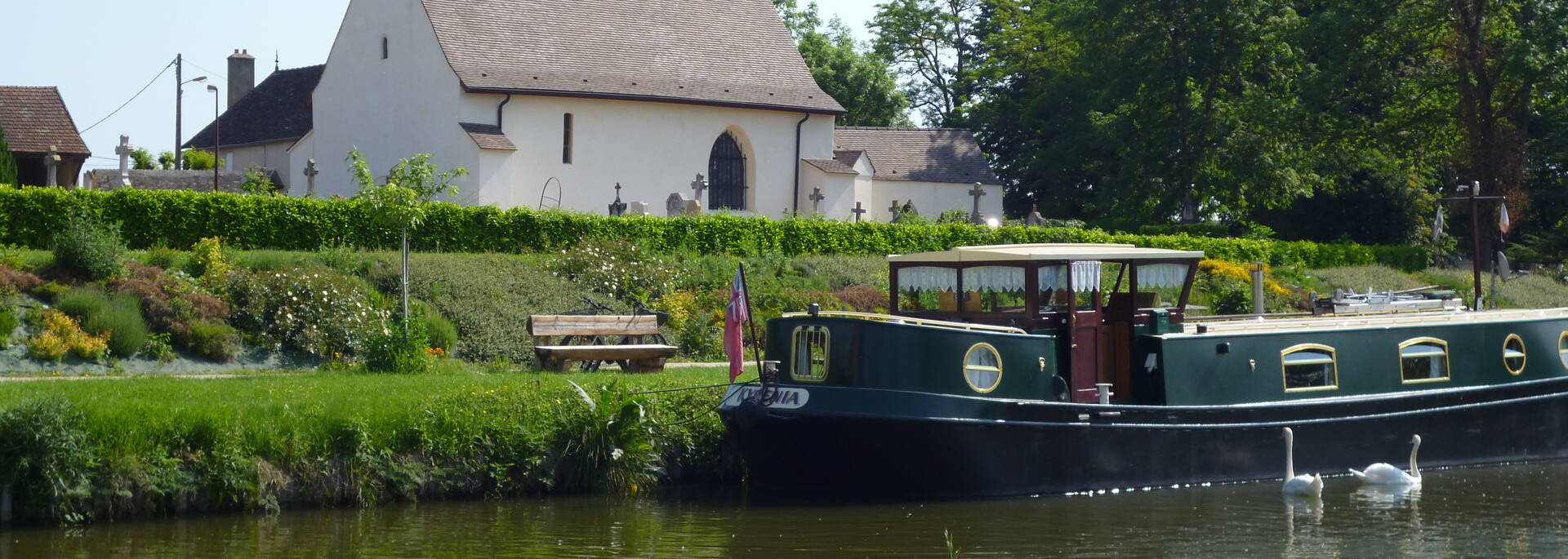 Halte nautique de Fragnes Canal du Centre